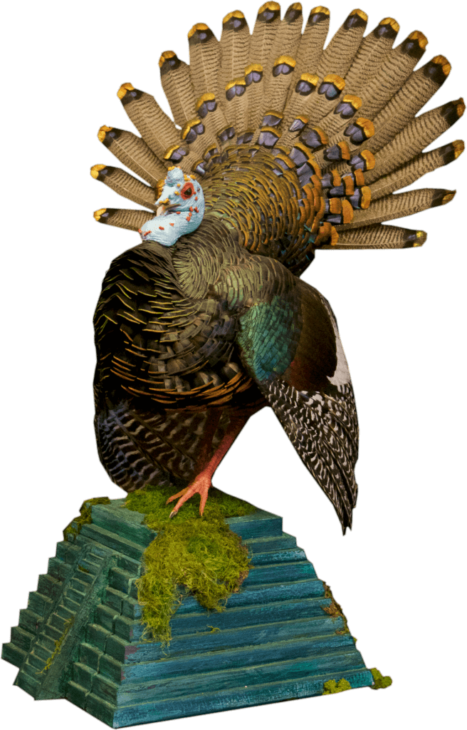 Oscillated Turkey mount